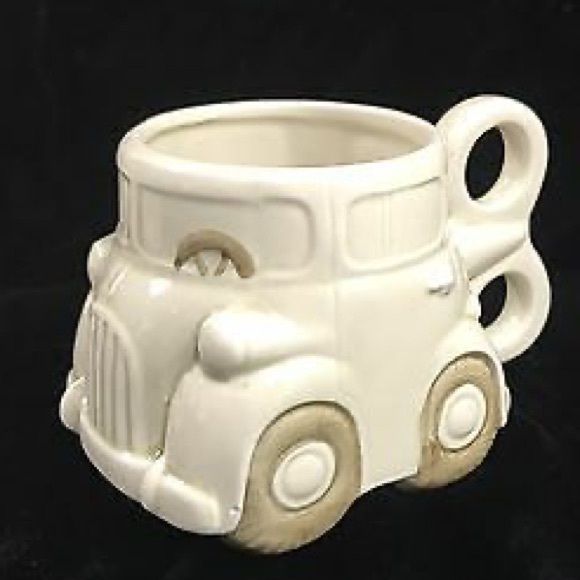 4 Auto Mug Hand Painted by Fitz and Floyd Japan